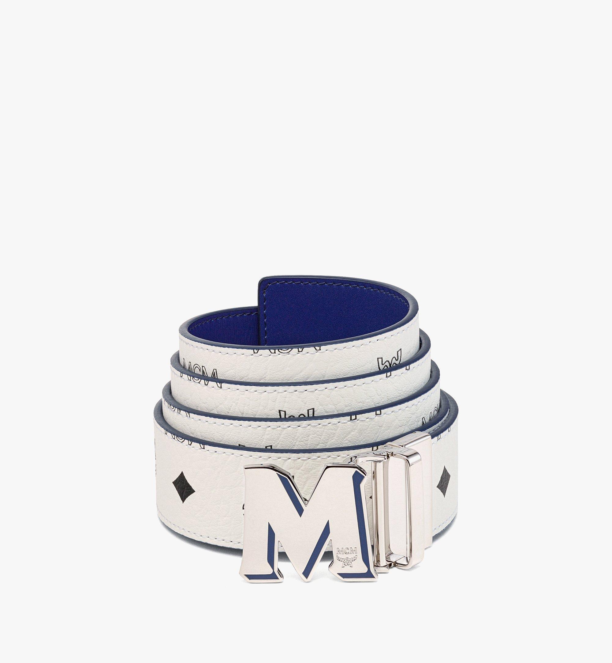 Claus Wendegürtel in Visetos mit „M“-Schnalle mit Inlay aus Epoxidharz, 3,8 cm 1